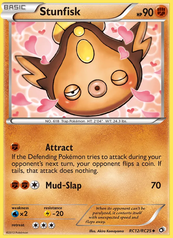 Stunfisk - Legendary Treasures Pokemon Card