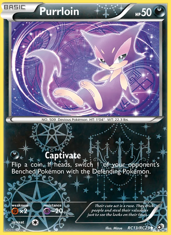 Purrloin - Legendary Treasures Pokemon Card