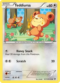 Teddiursa - Legendary Treasures