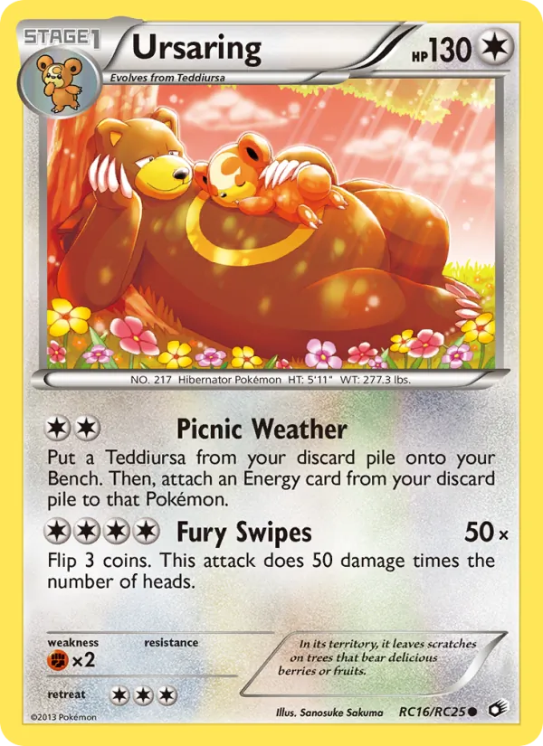 Ursaring - Legendary Treasures Pokemon Card