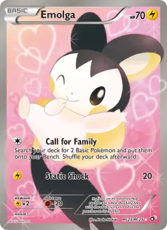 Emolga - Legendary Treasures
