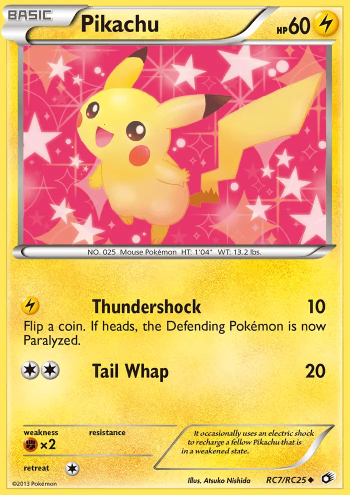 Pikachu - Legendary Treasures Pokemon Card