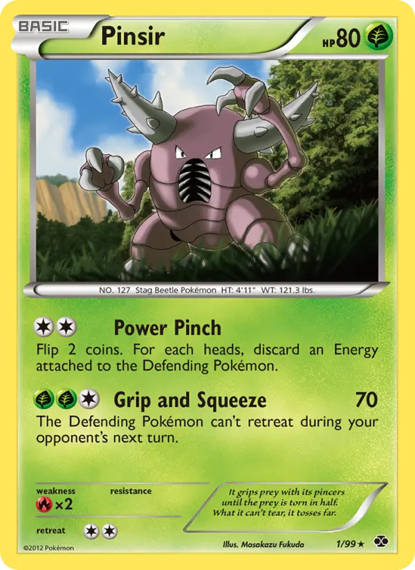 Pinsir - Next Destinies Pokemon Card