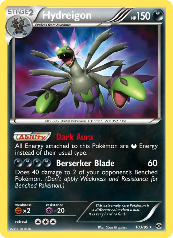 Hydreigon - Next Destinies Pokemon Card