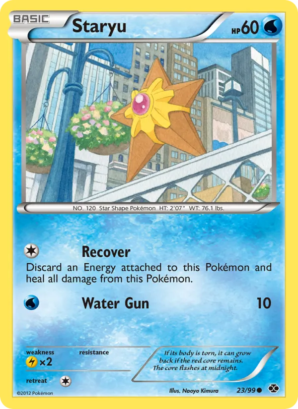 Staryu - Next Destinies Pokemon Card