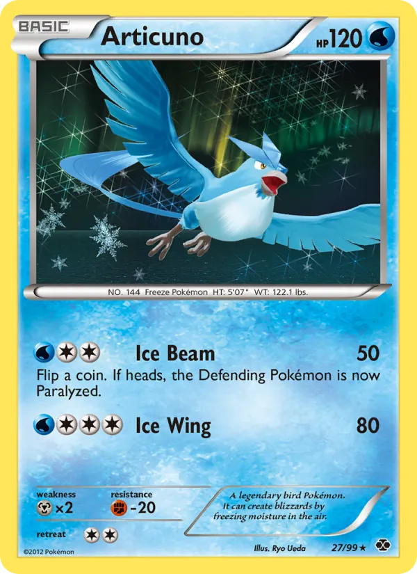 Articuno - Next Destinies Pokemon Card