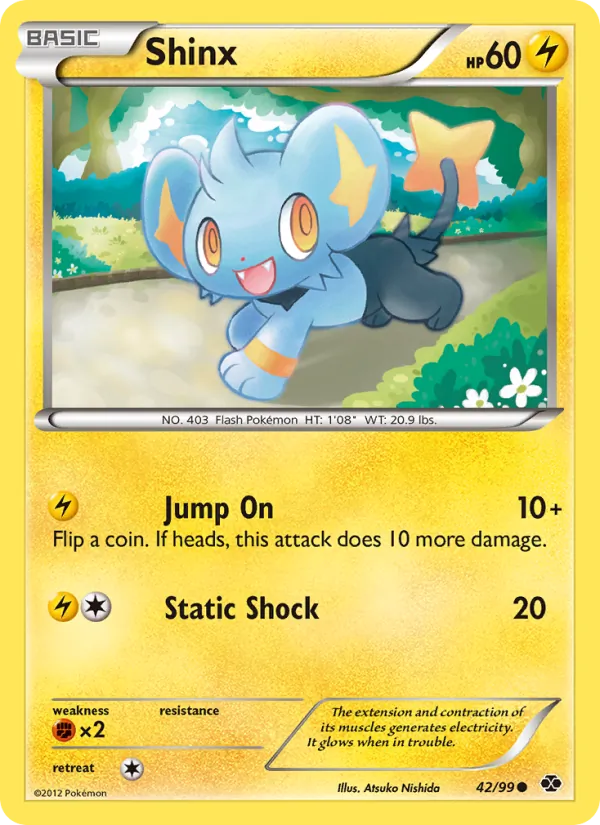Shinx - Next Destinies Pokemon Card