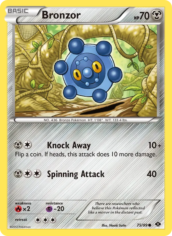 Bronzor - Next Destinies Pokemon Card