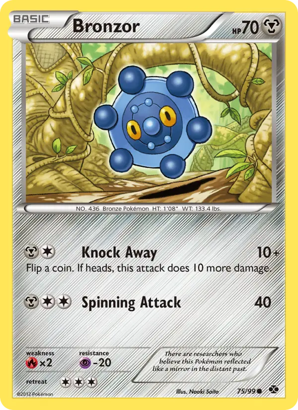 Bronzor - Next Destinies Pokemon Card