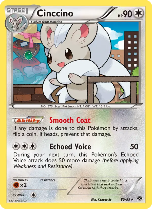 Cinccino - Next Destinies Pokemon Card