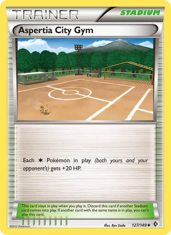 Aspertia City Gym - Boundaries Crossed Pokemon Card