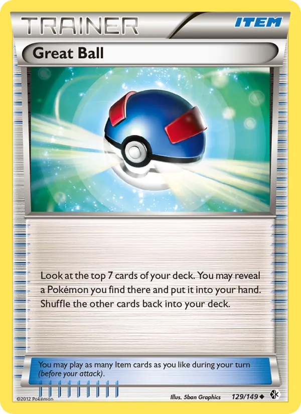 Great Ball - Boundaries Crossed Pokemon Card
