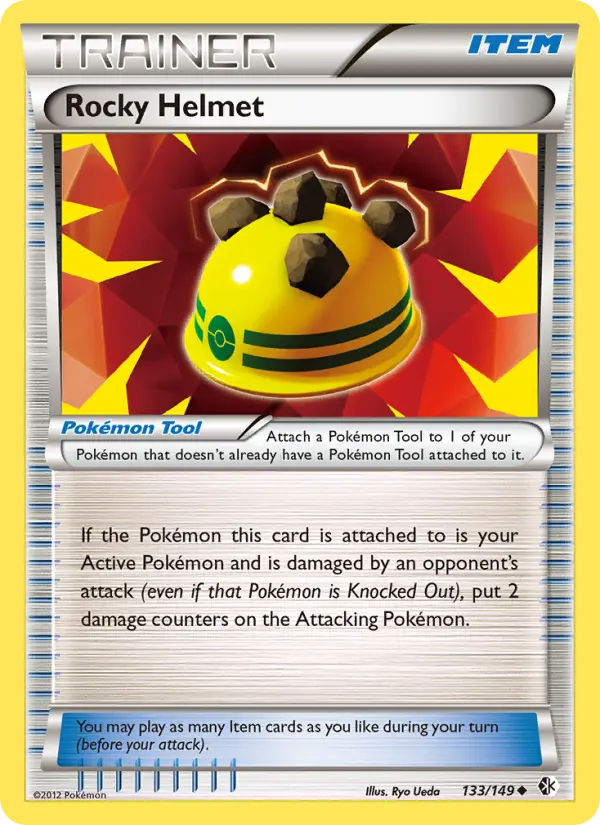 Rocky Helmet - Boundaries Crossed Pokemon Card