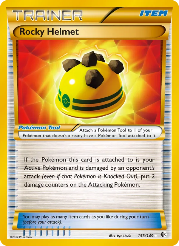 Rocky Helmet - Boundaries Crossed Pokemon Card
