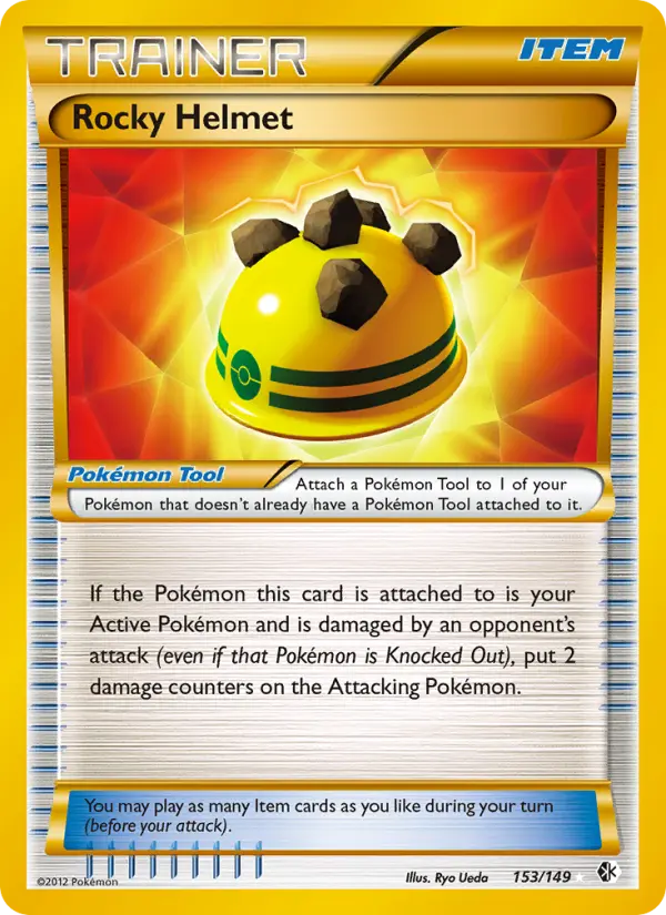 Rocky Helmet - Boundaries Crossed Pokemon Card