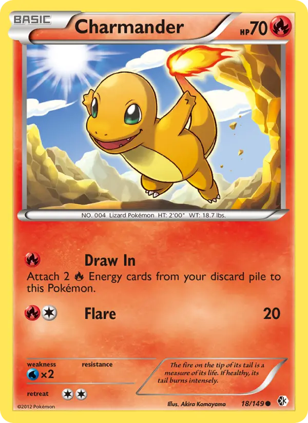 Charmander - Boundaries Crossed Pokemon Card