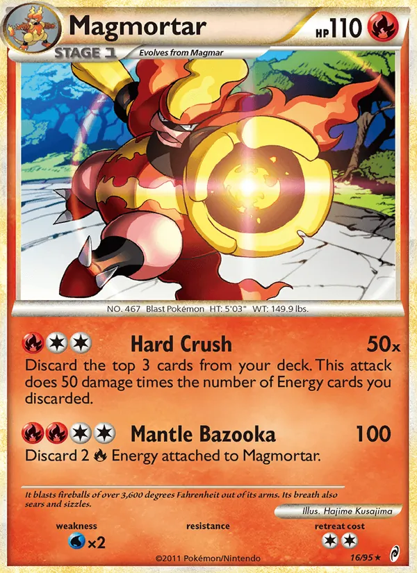 Magmortar - Call of Legends Pokemon Card