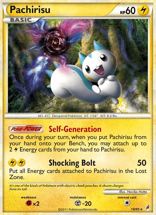 Pachirisu - Call of Legends Pokemon Card
