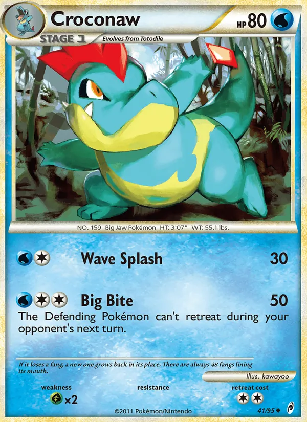 Croconaw - Call of Legends Pokemon Card