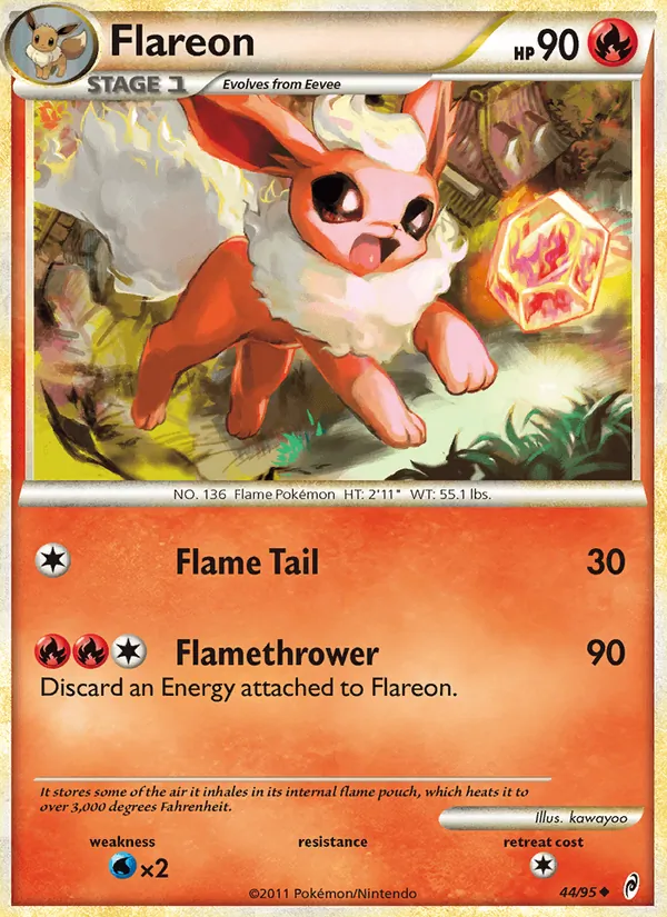 Flareon - Call of Legends Pokemon Card