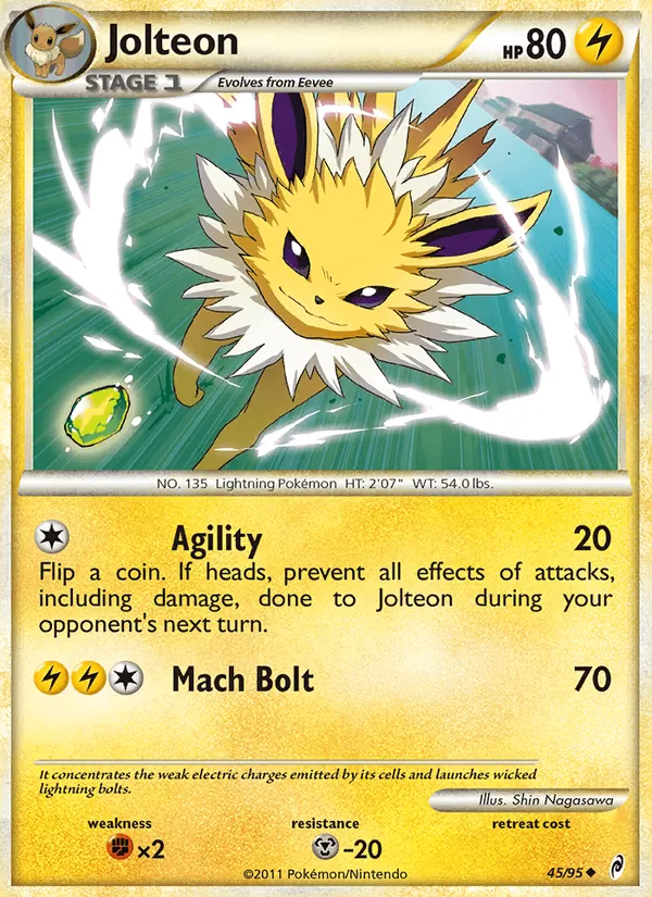 Jolteon - Call of Legends Pokemon Card