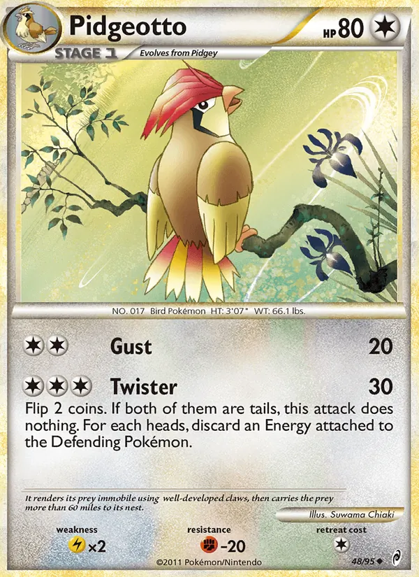 Pidgeotto - Call of Legends Pokemon Card