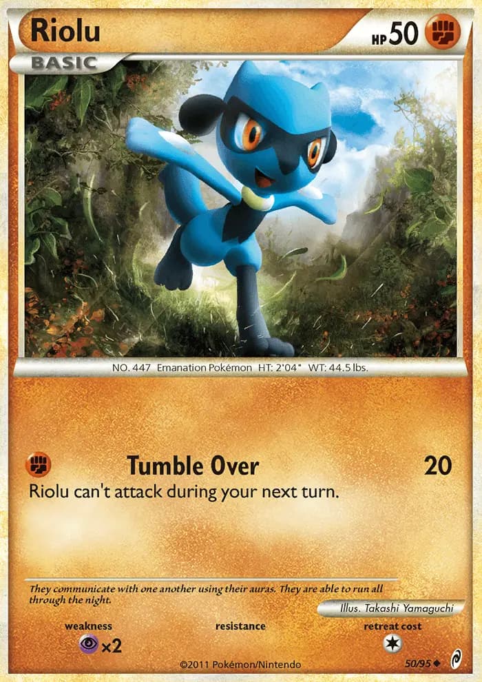 Riolu - Call of Legends Pokemon Card
