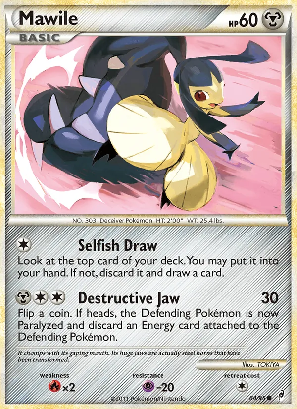 Mawile - Call of Legends Pokemon Card