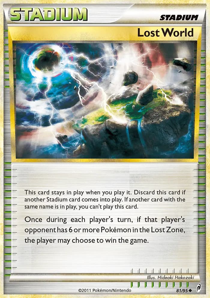 Lost World - Call of Legends Pokemon Card