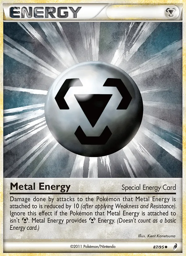 Metal Energy - Call of Legends Pokemon Card