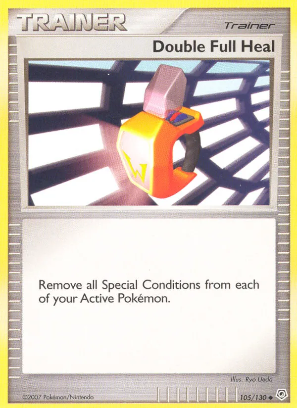 Double Full Heal - Diamond & Pearl Pokemon Card