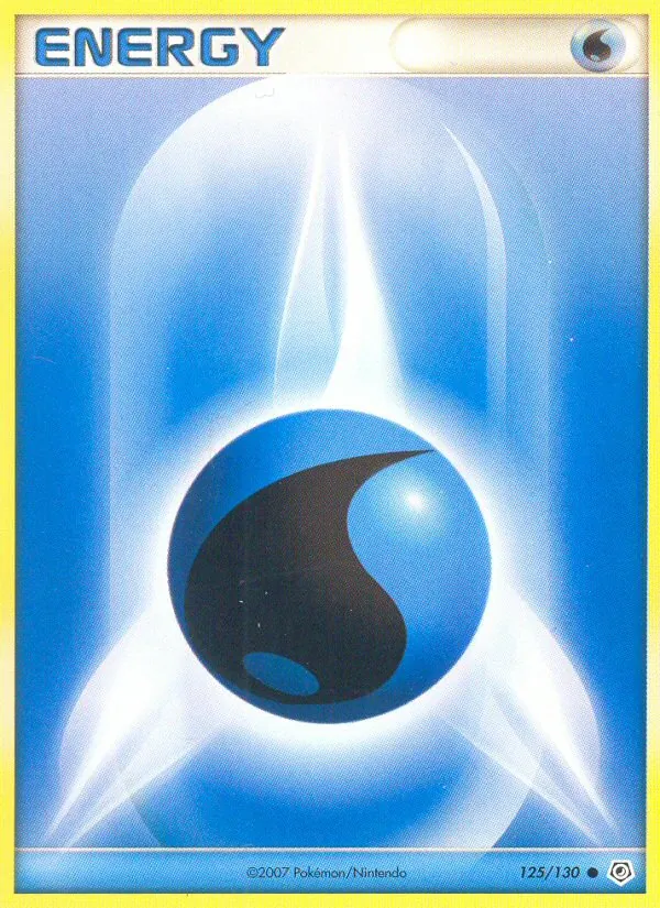 Water Energy - Diamond & Pearl Pokemon Card