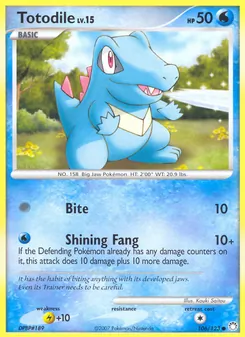 Totodile - Mysterious Treasures