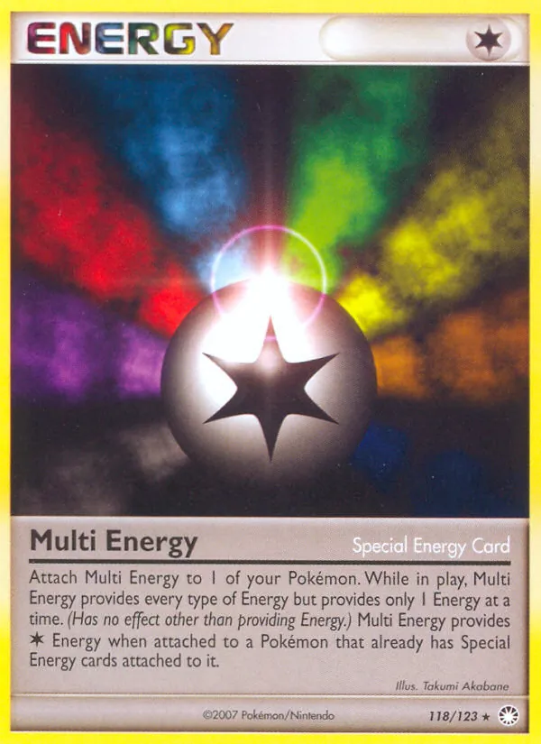 Multi Energy - Mysterious Treasures Pokemon Card