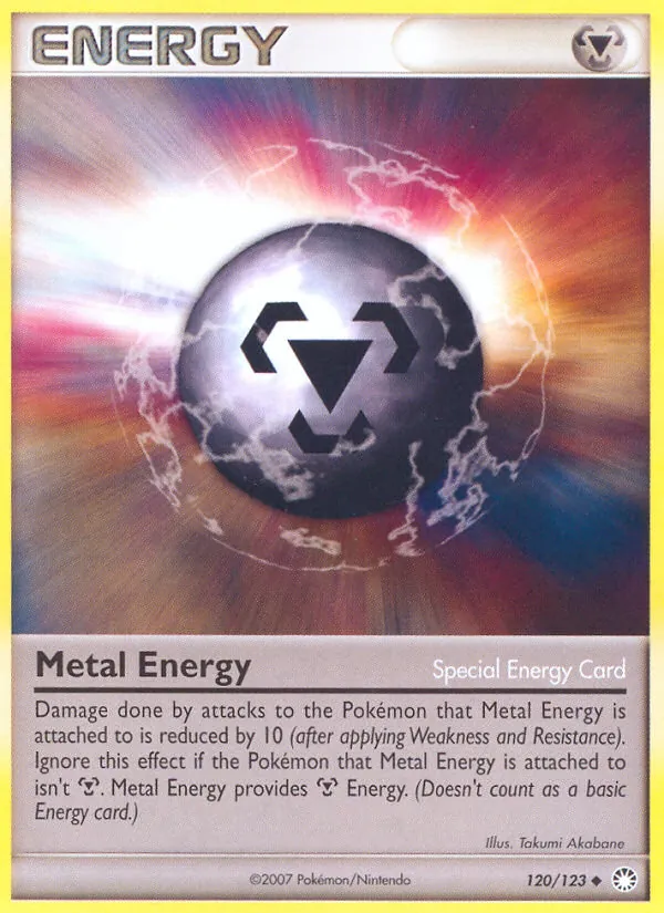 Metal Energy - Mysterious Treasures Pokemon Card