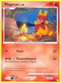 Magmar - Mysterious Treasures