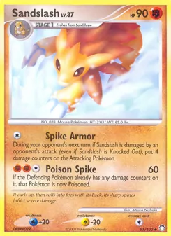 Sandslash - Mysterious Treasures