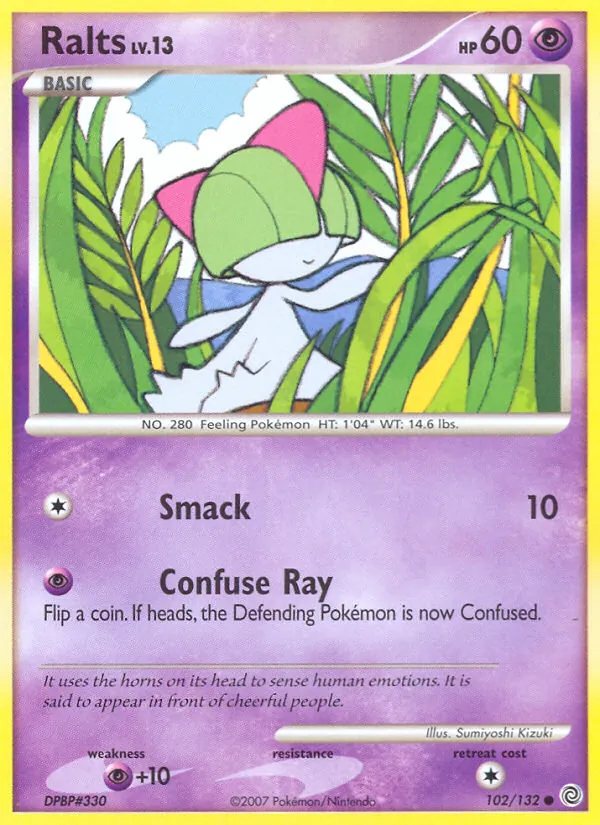 Ralts - Secret Wonders Pokemon Card