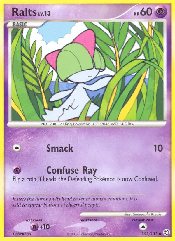 Ralts - Secret Wonders Pokemon Card