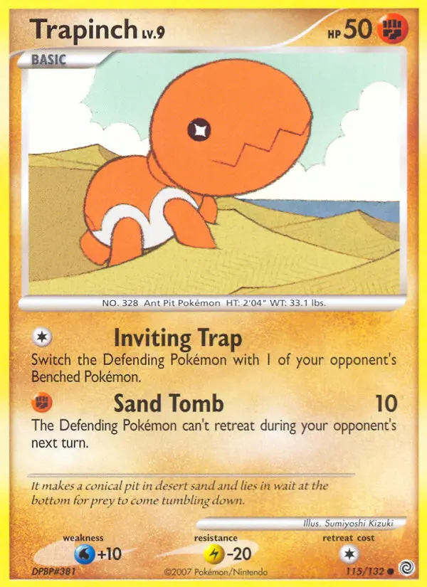Trapinch - Secret Wonders Pokemon Card