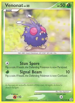 Venonat - Secret Wonders