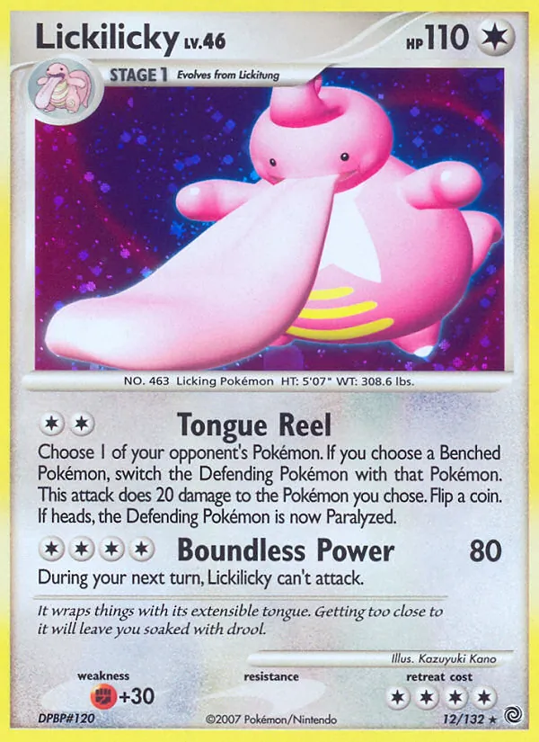 Lickilicky - Secret Wonders Pokemon Card
