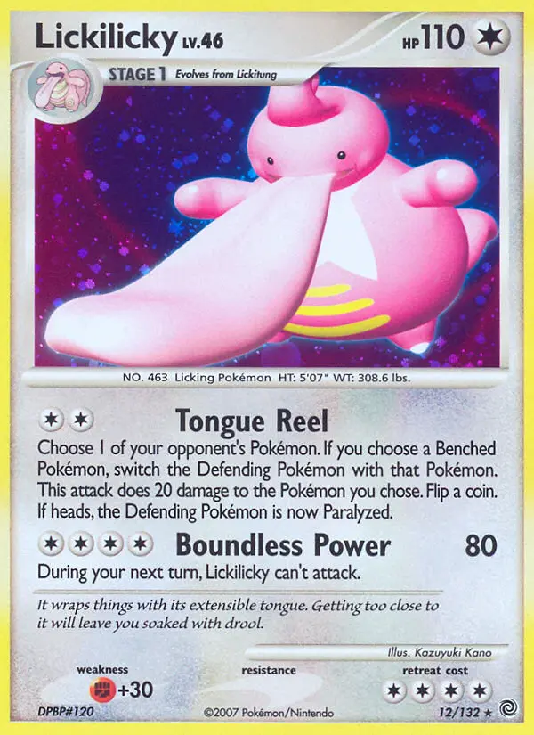 Lickilicky - Secret Wonders Pokemon Card