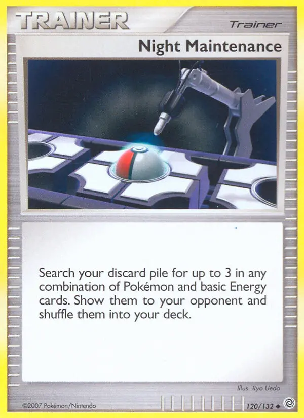 Night Maintenance - Secret Wonders Pokemon Card