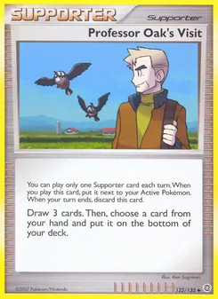 Professor Oak's Visit - Secret Wonders