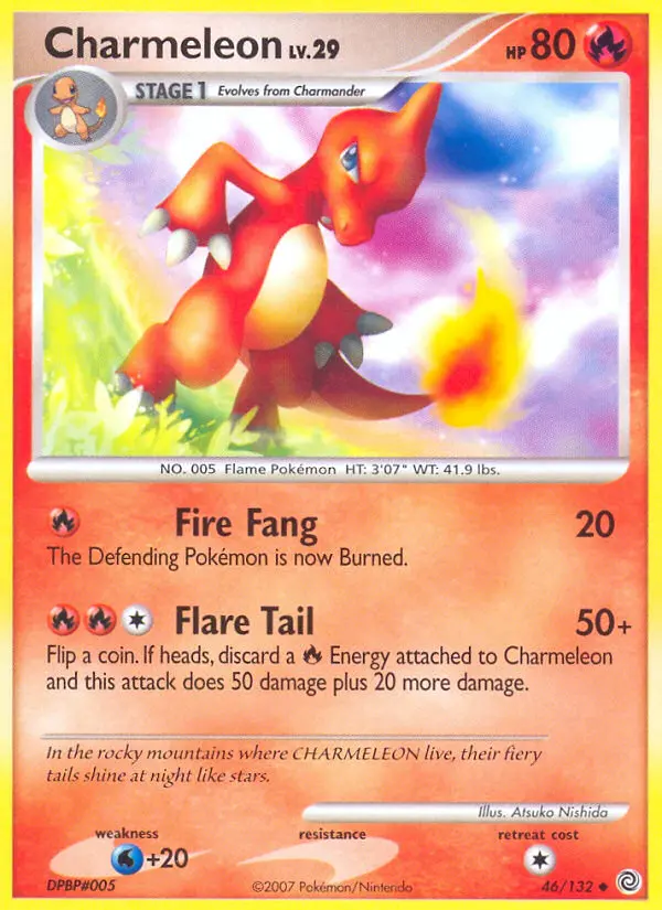 Charmeleon - Secret Wonders Pokemon Card