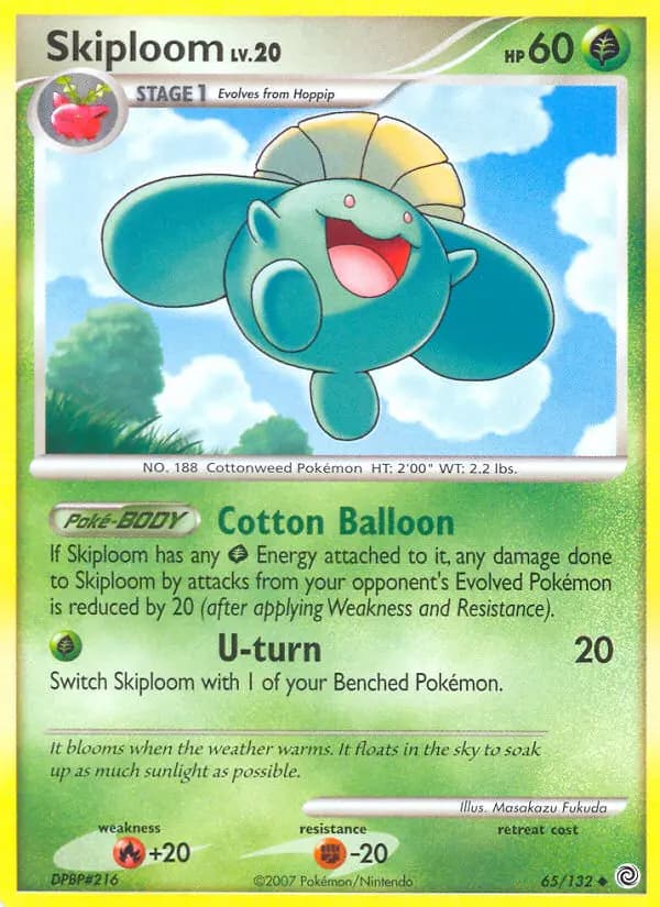 Skiploom - Secret Wonders Pokemon Card