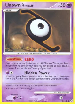 Unown Z - Secret Wonders