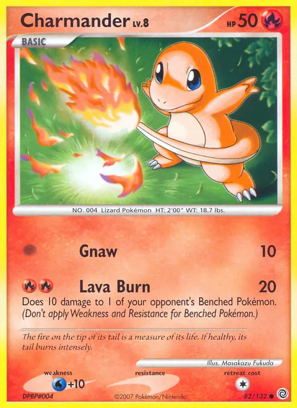 Charmander - Secret Wonders Pokemon Card