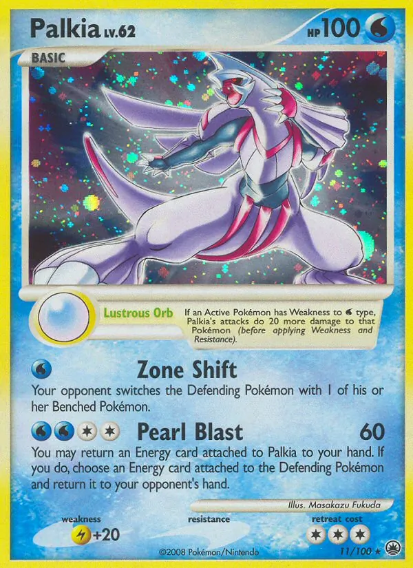 Palkia - Majestic Dawn Pokemon Card